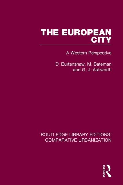 Book cover of: European City. By: D. Burtenshaw