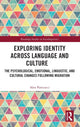 Book cover of: Exploring Identity Across Language and Culture. By: Alex Panicacci
