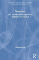 Book cover of: Semantica. By: Carmen Curcó