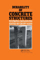 Book cover of: Durability of Concrete Structures. By: Geoffrey Mays