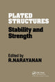 Book cover of: Plated Structures. By: R. Narayanan