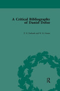 A Critical Bibliography of Daniel Defoe