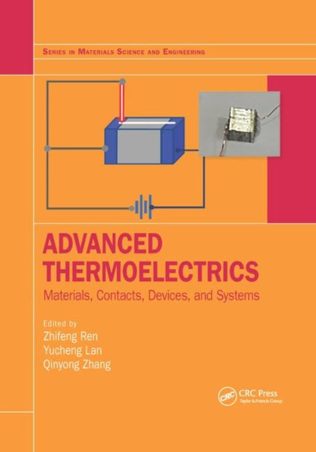 Book cover of: Advanced Thermoelectrics. By: Zhifeng Ren