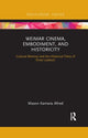 Book cover of: Weimar Cinema, Embodiment, and Historicity. By: Mason Kamana Allred
