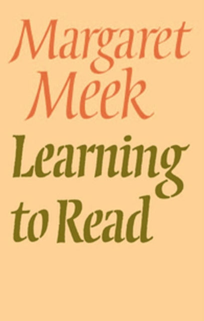 Book cover of: Learning To Read. By: Margaret Meek