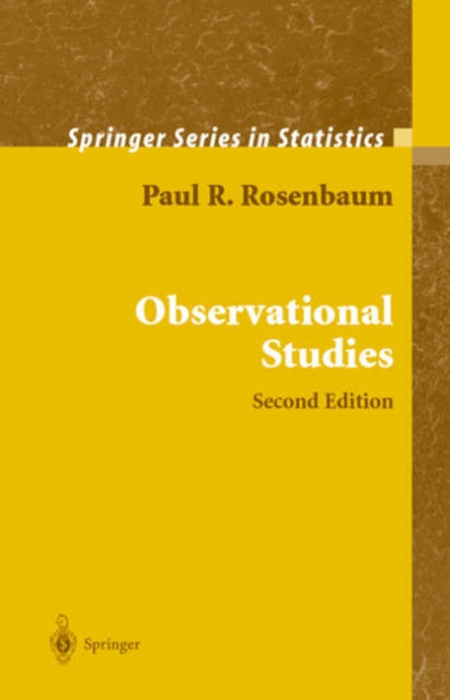 Book cover of: Observational Studies