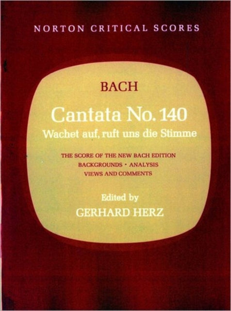 Book cover of: Cantata No. 140. By: Johann Sebastian Bach
