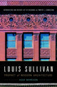 Book cover of: Louis Sullivan. By: Hugh Morrison