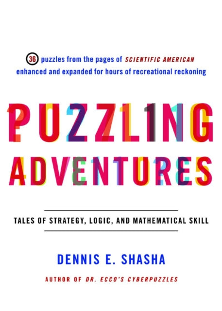 Book cover of: Puzzling Adventures. By: Dennis Shasha