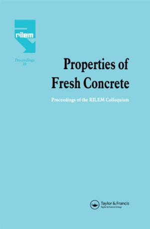 Properties of Fresh Concrete