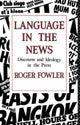 Book cover of: Language in the News