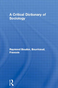A Critical Dictionary of Sociology
