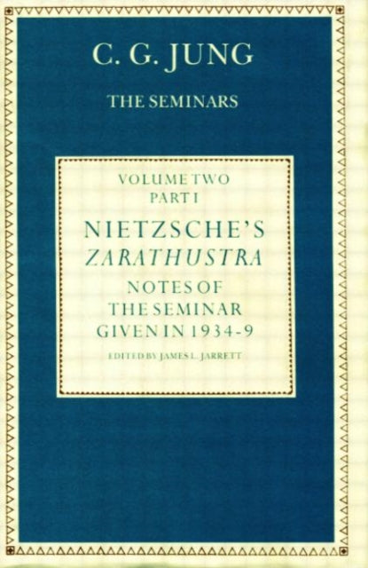 Book cover of: Nietzsche's Zarathustra. By: Carl Gustav Jung