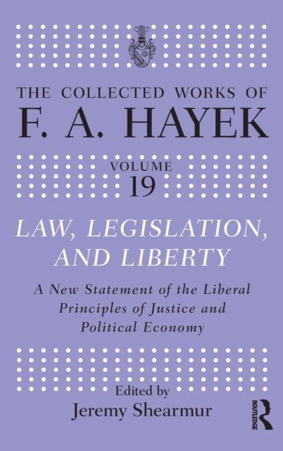 Book cover of: Law, Legislation, and Liberty. By: Bartley