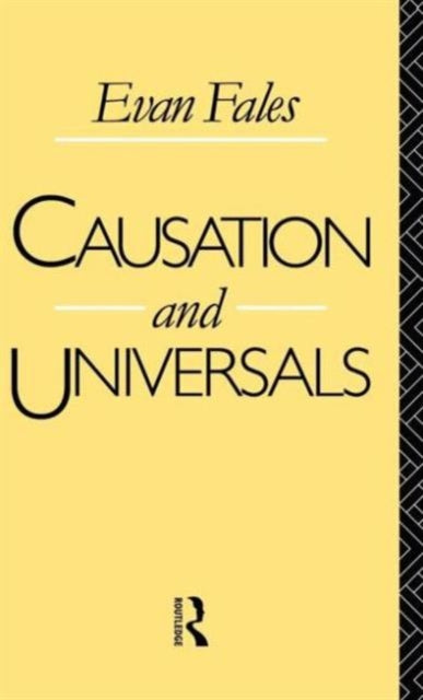 Book cover of: Causation and Universals