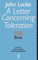 Book cover of: John Locke's Letter on Toleration in Focus