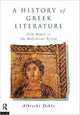 Book cover of: History of Greek Literature