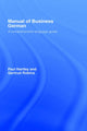Book cover of: Manual of Business German