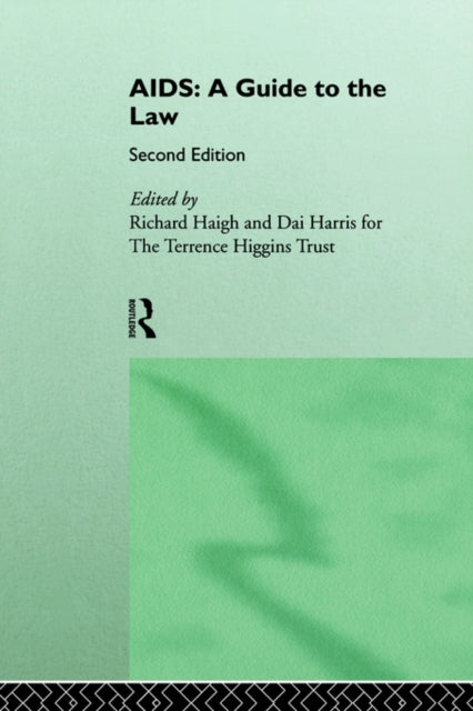 Book cover of: AIDS: A Guide to the Law
