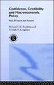 Book cover of: Confidence, Credibility and Macroeconomic Policy