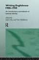 Book cover of: Writing Englishness: An Introductory Sourcebook. By: Judy Giles