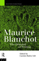 Book cover of: Maurice Blanchot. By: Carolyn Gill