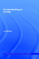 Book cover of: Private Banking in Europe