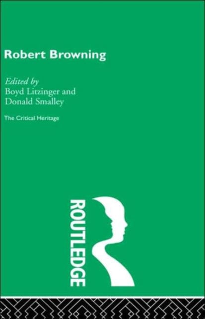 Book cover of: Robert Browning. By: Boyd Litzinger