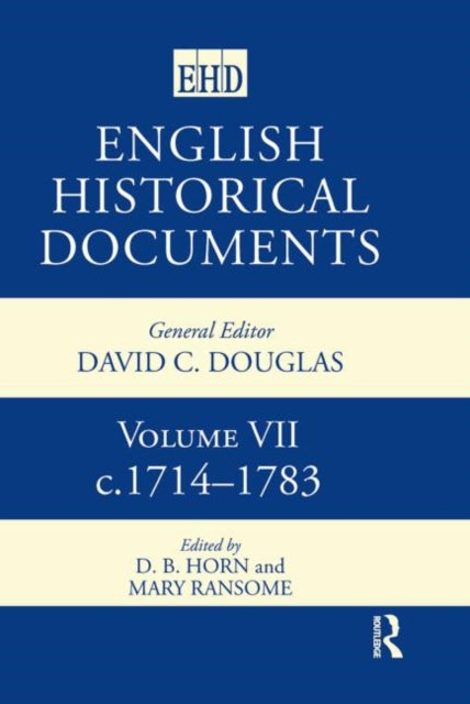 Book cover of: English Historical Documents. By: Mary Ransome