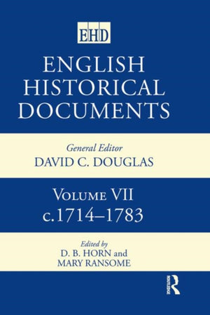 English Historical Documents