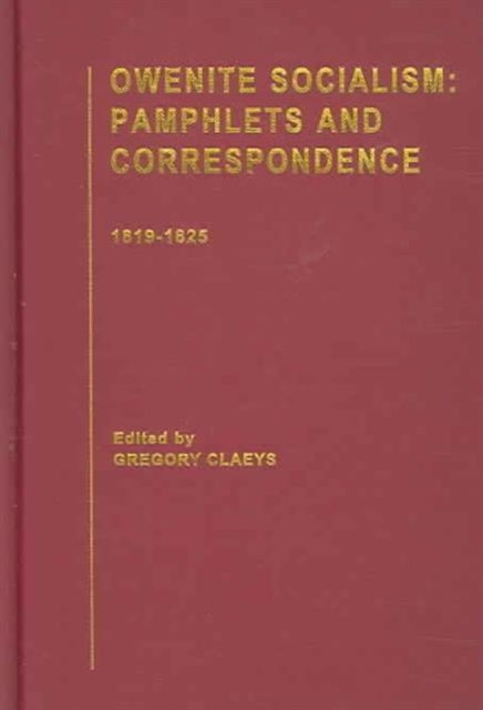 Book cover of: Owenite Socialism. By: Robert Owen