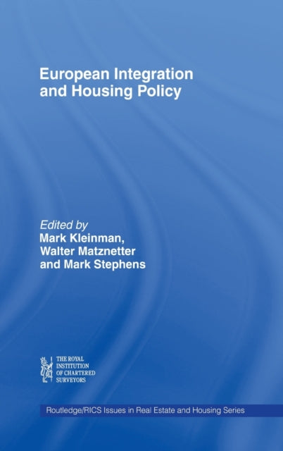 Book cover of: European Integration and Housing Policy
