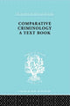 Book cover of: Comparative Criminology. By: H. Mannheim