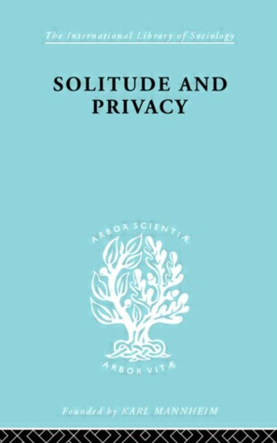 Book cover of: Solitude and Privacy. By: Paul Halmos