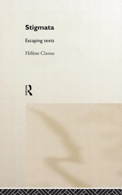 Book cover of: Stigmata. By: Hélène Cixous