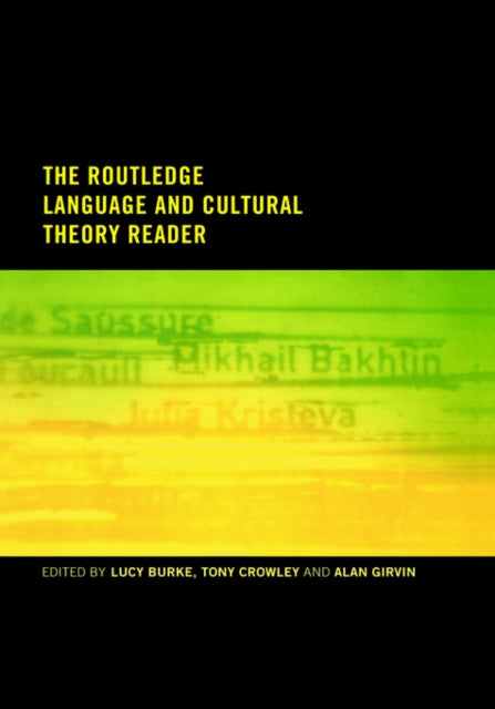 Book cover of: Routledge Language and Cultural Theory Reader