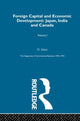 Book cover of: Foreign Cap&Econ Dev Japan Ind. By: N. Islam