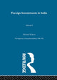 Book cover of: Foreign Investments In India. By: M. Kidron