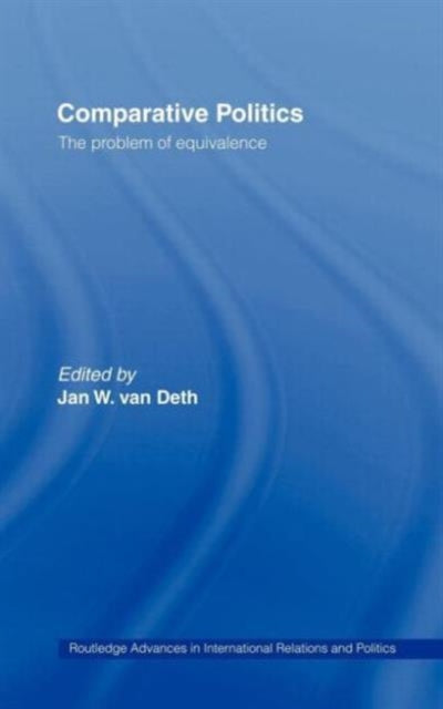 Book cover of: Equivalence in Comparative Politics. By: Jan Van Deth