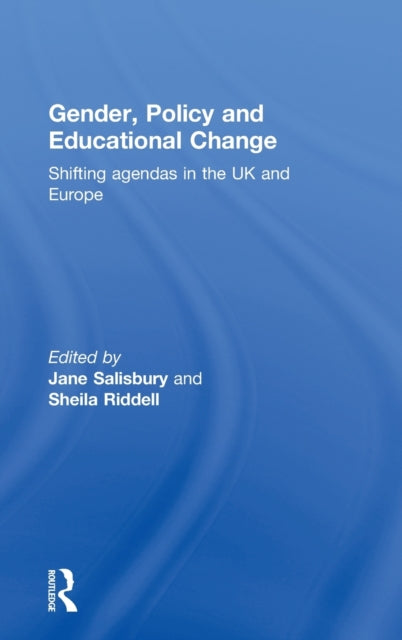 Book cover of: Gender, Policy and Educational Change. By: Jane Salisbury