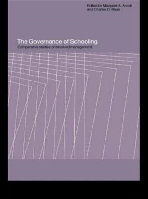 Book cover of: Governance of Schooling. By: M. Arnott