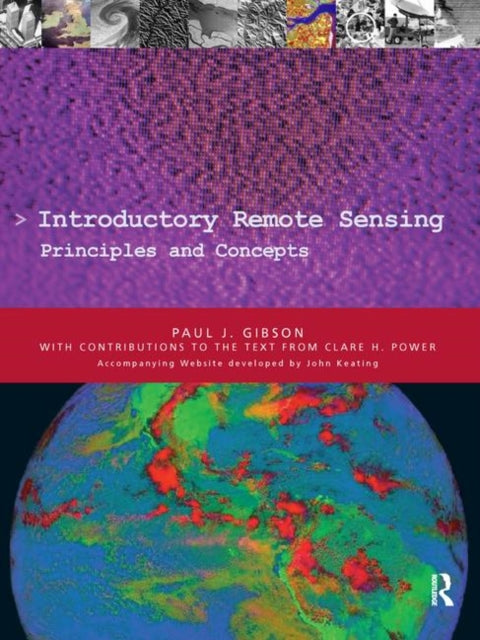 Book cover of: Introductory Remote Sensing Principles and Concepts