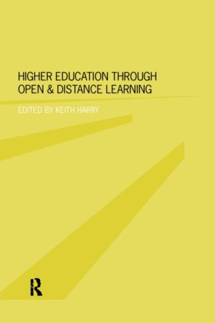 Book cover of: Higher Education Through Open and Distance Learning