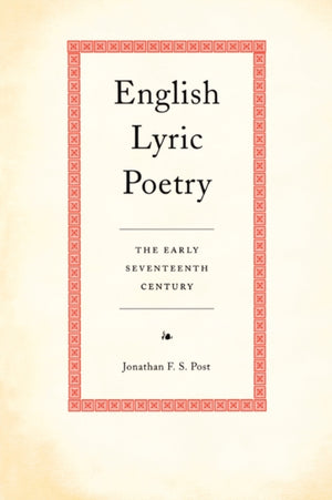 English Lyric Poetry