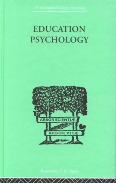 Book cover of: Education Psychology. By: Edward L. Thorndike