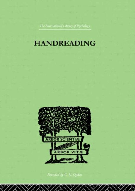 Book cover of: Handreading. By: M N LAFFAN