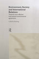 Book cover of: Environment, Society and International Relations. By: Gabriel Kütting