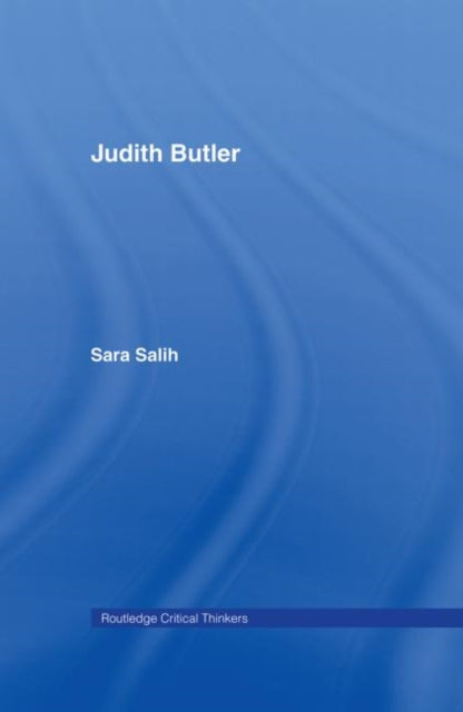 Book cover of: Judith Butler. By: Sara Salih