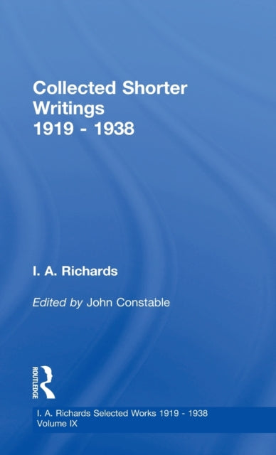 Book cover of: Collected Shorter Writings V9. By: John Constable