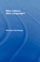Book cover of: New Labour, New Language?